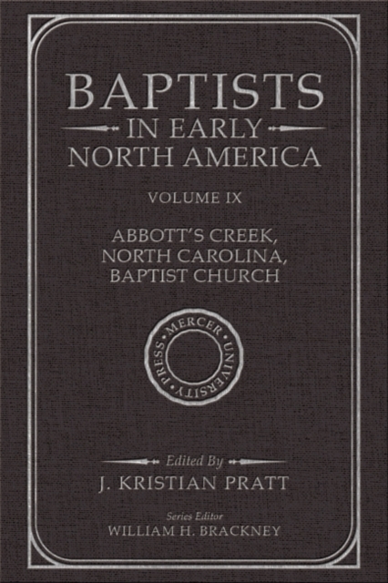 Baptists in Early North America