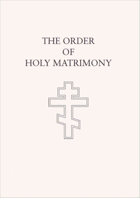 Order of Holy Matrimony