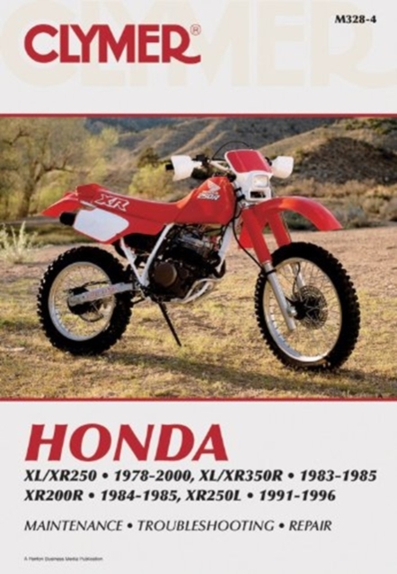 Honda XL/XR250 (1978-2000) & XL/XR350R (1983-1985) Motorcycle Service Repair Manual