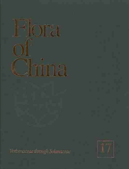 Flora of China, Volume 17 - Verbenaceae through Solanaceae
