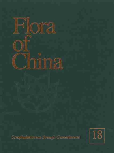 Flora of China, Volume 18 - Scrophulariaceae through Gesneriaceae
