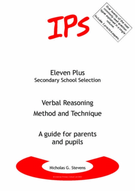Verbal Reasoning - Method and Technique