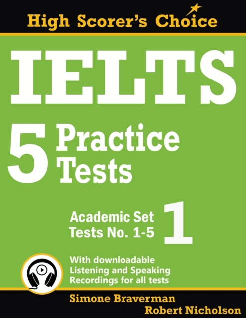 IELTS 5 Practice Tests, Academic