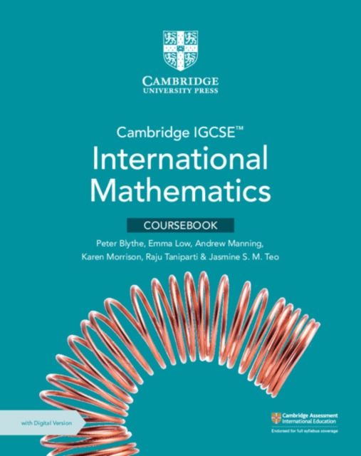 Cambridge IGCSE (TM) International Mathematics Coursebook with Digital Version (2 Years' Access)