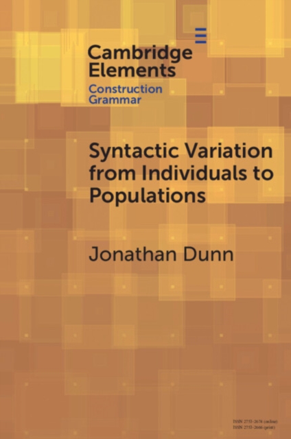 Syntactic Variation from Individuals to Populations