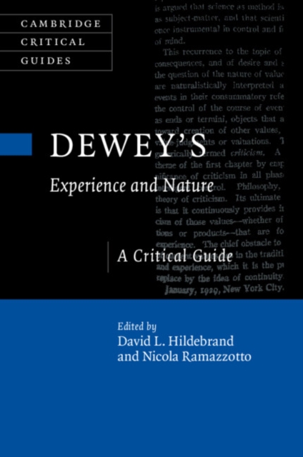 Dewey's Experience and Nature