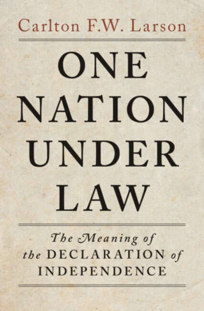 One Nation Under Law