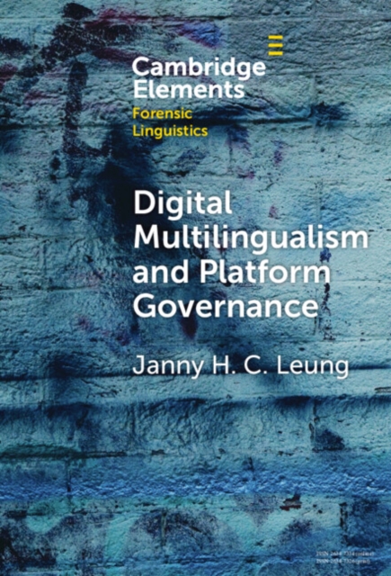Digital Multilingualism and Platform Governance