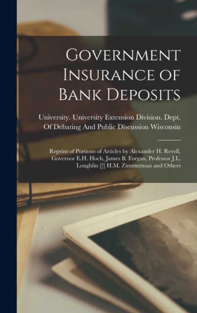 Government Insurance of Bank Deposits