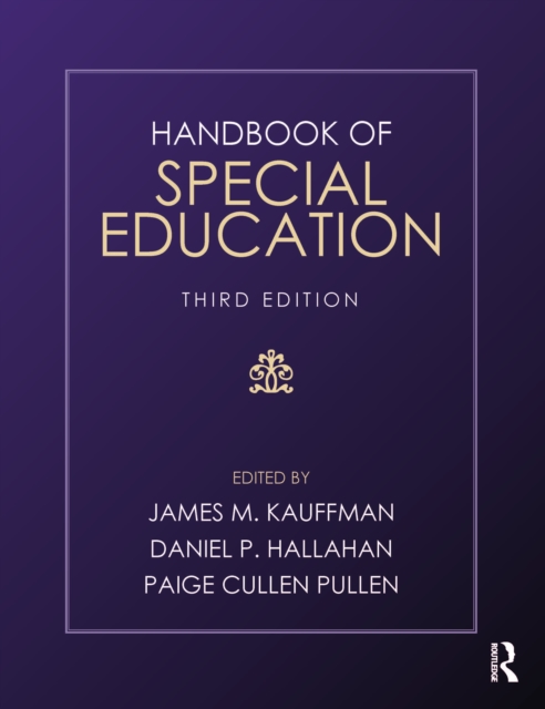 Handbook of Special Education