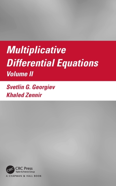 Multiplicative Differential Equations