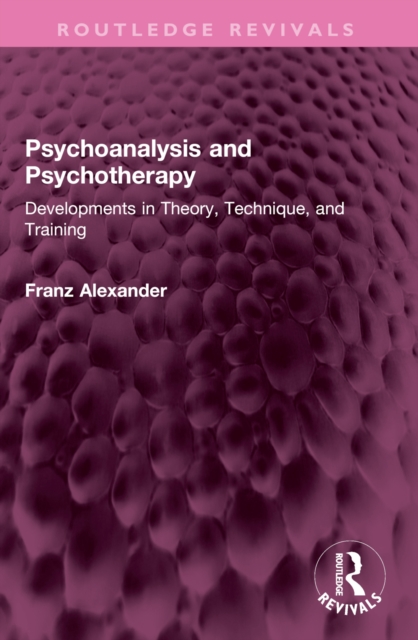 Psychoanalysis and Psychotherapy