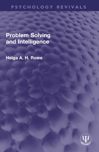 Problem Solving and Intelligence