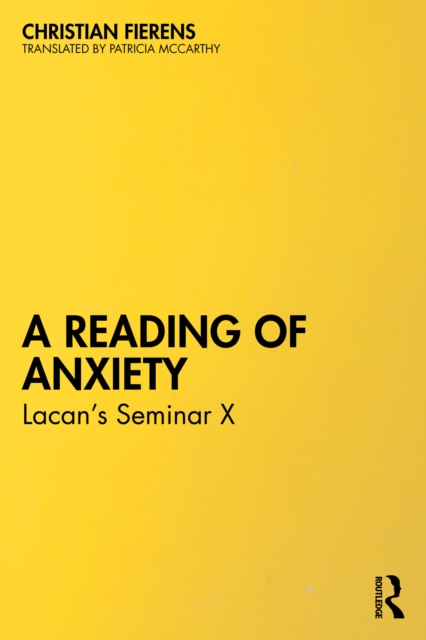 A Reading of Anxiety