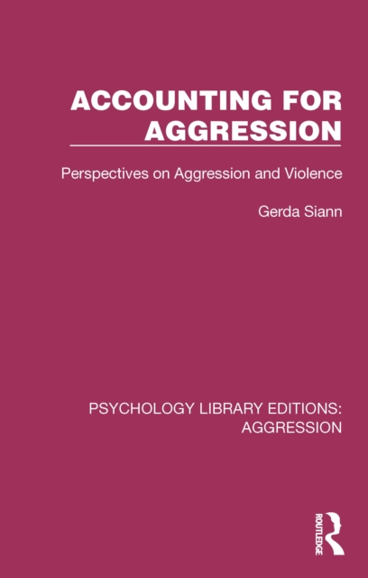 Accounting for Aggression