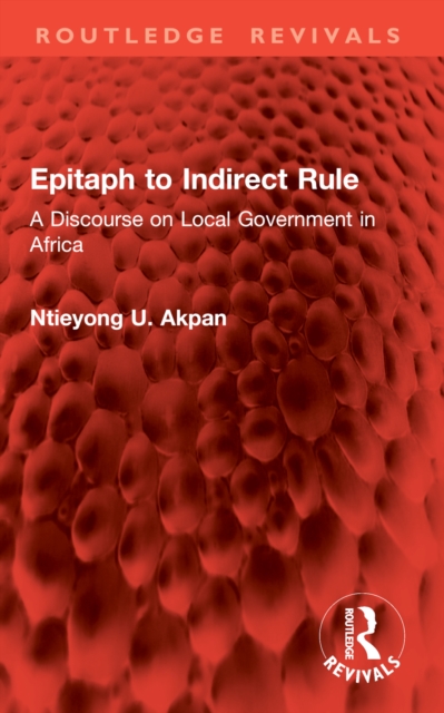 Epitaph to Indirect Rule