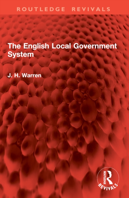 The English Local Government System