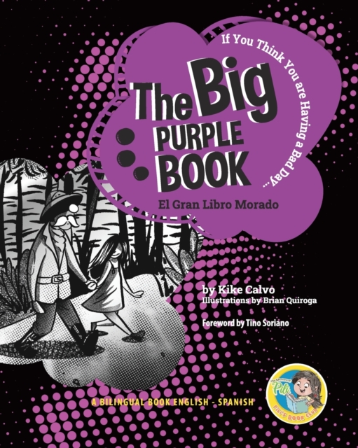 Big Purple Book. Dual-language Book. Bilingual English-Spanish