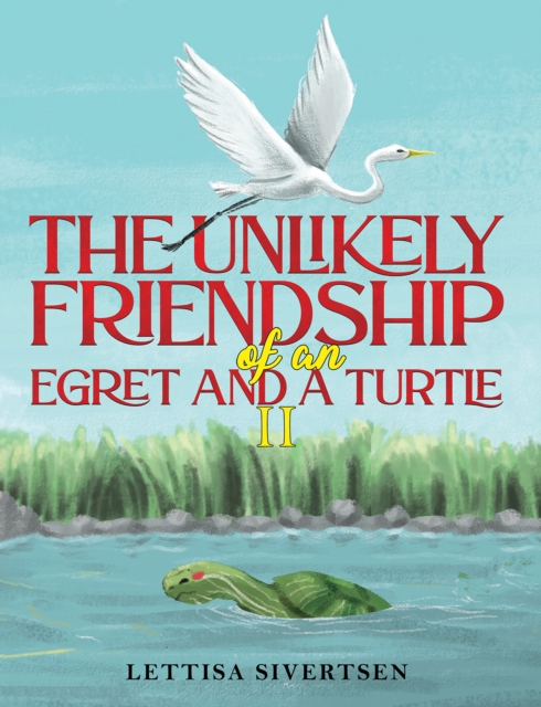 Unlikely Friendship of an Egret and a Turtle II