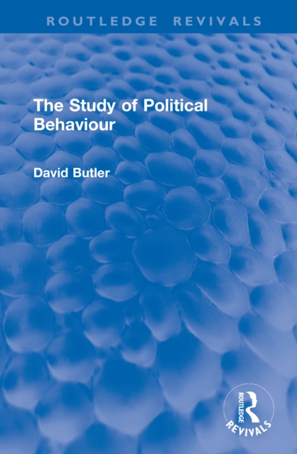 The Study of Political Behaviour