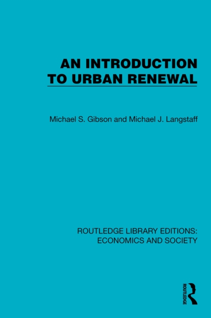 An Introduction to Urban Renewal