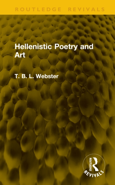 Hellenistic Poetry and Art