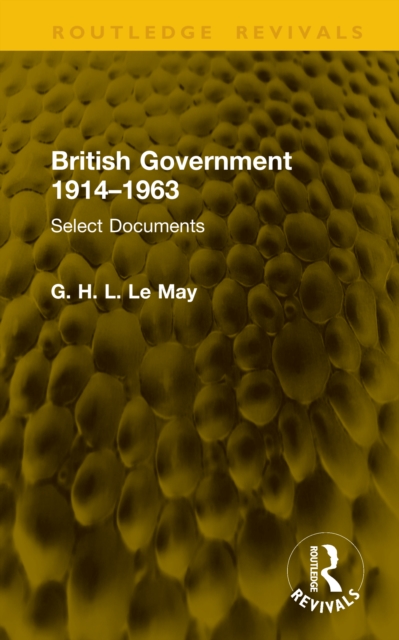 British Government 1914–1963