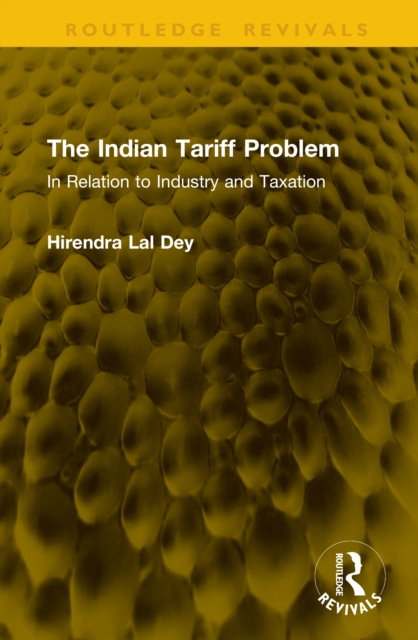 The Indian Tariff Problem
