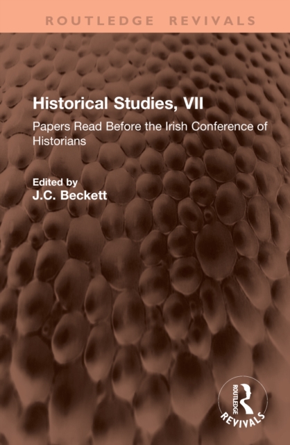 Historical Studies, VII