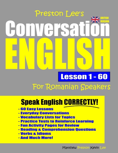 Preston Lee's Conversation English For Romanian Speakers Lesson 1 - 60 (British Version)