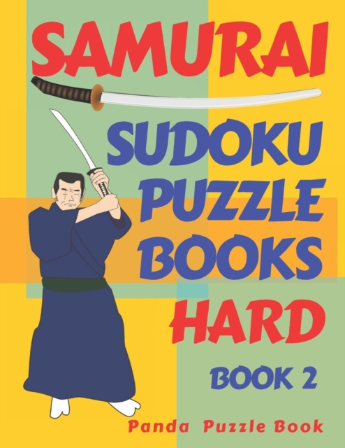 Samurai Sudoku Puzzle Books Hard - Book 2