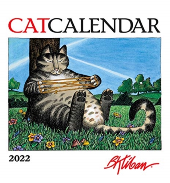 B KLIBAN CATCALENDAR 2022 MINI WALL CALE