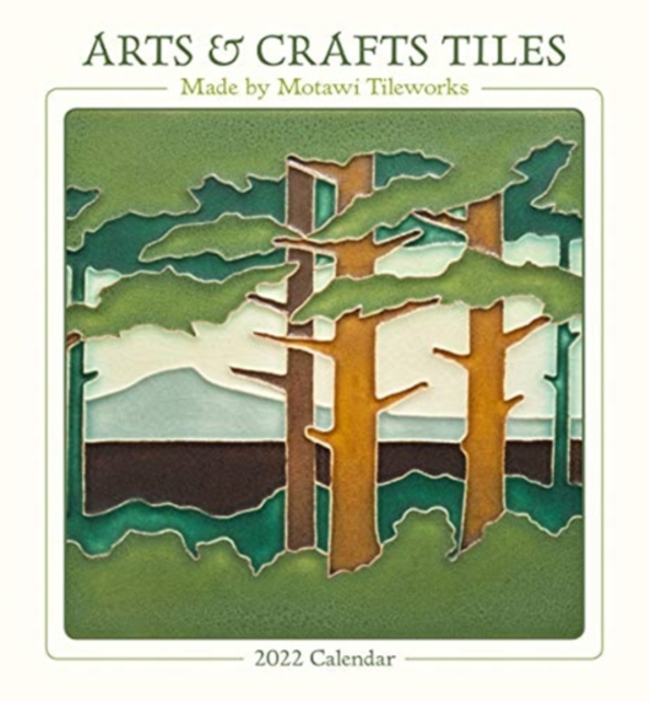 ARTS CRAFTS TILES 2022 MINI WALL CALENDA