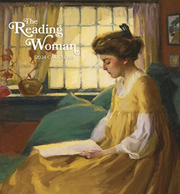 Reading Woman 2024 Mini Wall Calendar