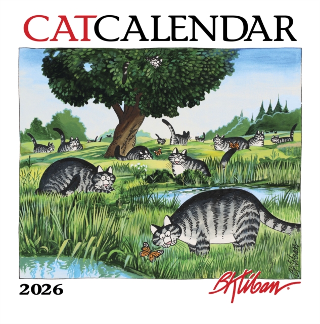 B. Kliban: CatCalendar 2026 Wall Calendar