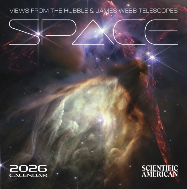Space: Views from the Hubble and James Webb Telescopes 2026 Wall Calendar