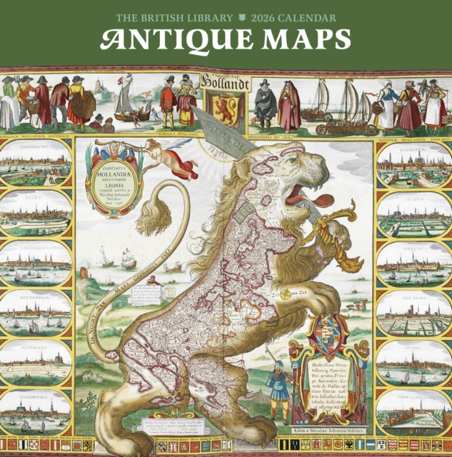 Antique Maps 2026 Wall Calendar