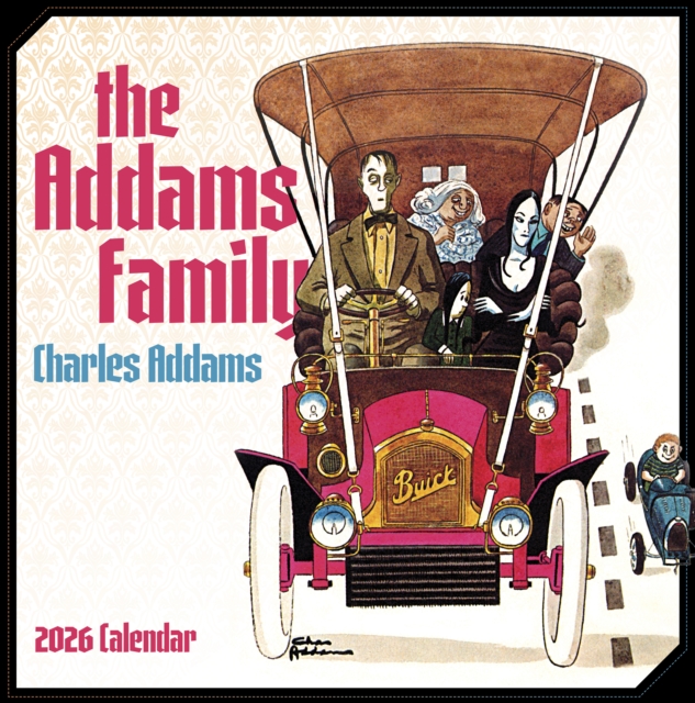 Charles Addams: The Addams Family 2026 Wall Calendar