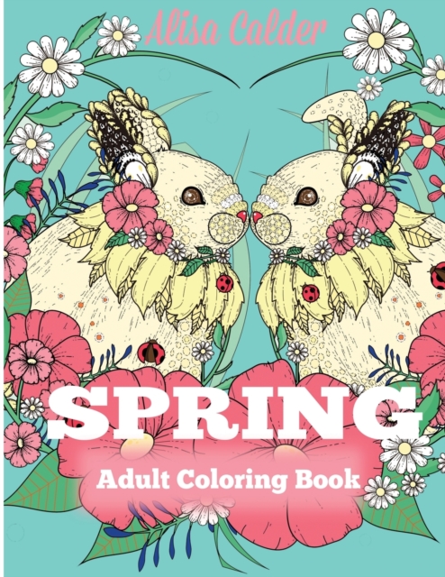 Spring Adult Coloring Book