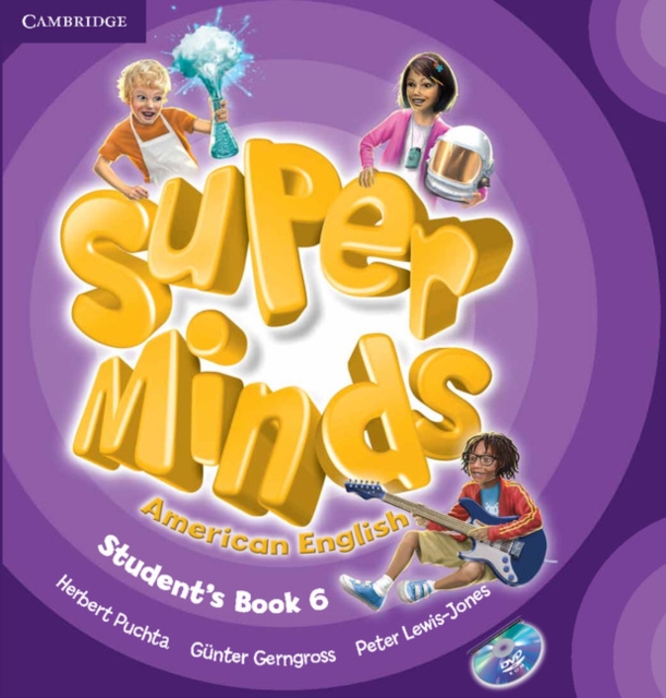 Super Minds American English Level 6 Student's Book with DVD-ROM