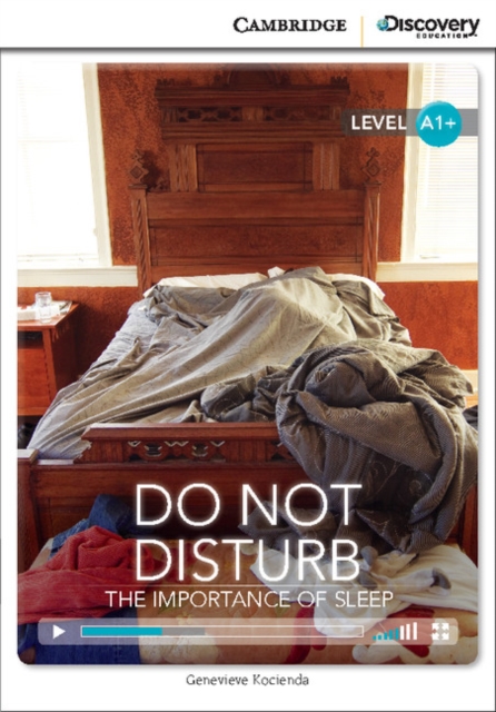 Do Not Disturb: The Importance of Sleep High Beginning Book with Online Access