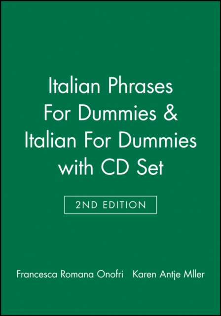 Italian Phrases For Dummies & Italian For Dummies, 2e with CD Set