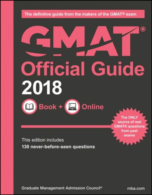 GMAT Official Guide 2018: Book + Online