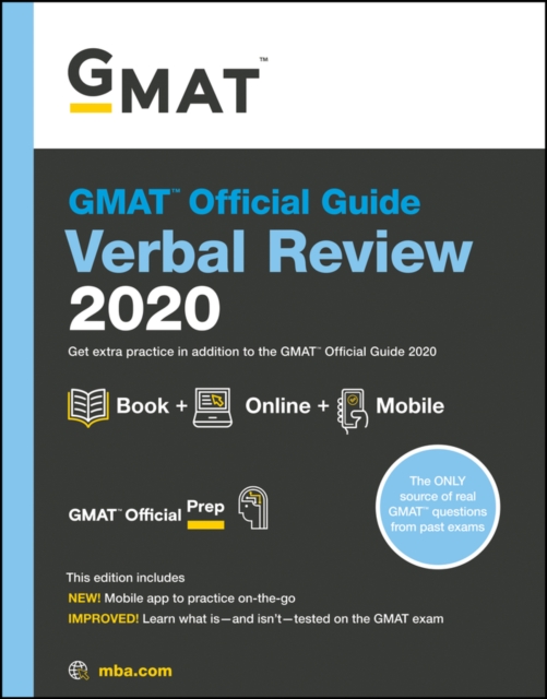 GMAT Official Guide 2020 Verbal Review