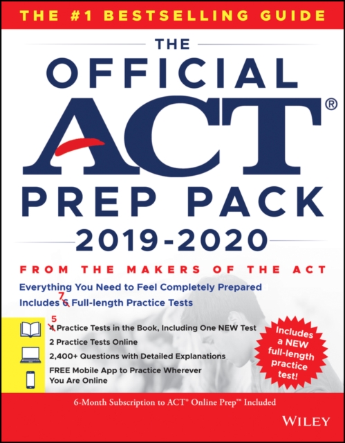 Official ACT Prep Pack 2019-2020 with 7 Full Practice Tests