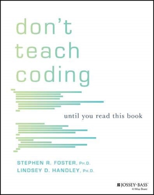 Don't Teach Coding
