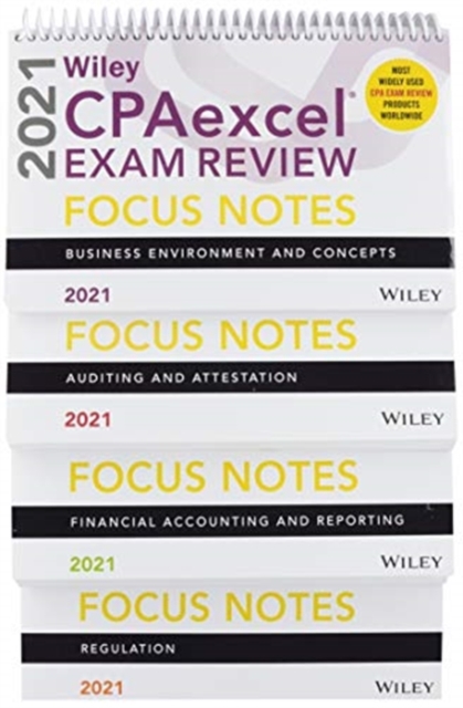 Wiley CPAexcel Exam Review 2021 Focus Notes