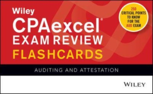 Wiley's CPA Jan 2022 Flashcards: Auditing and Attestation