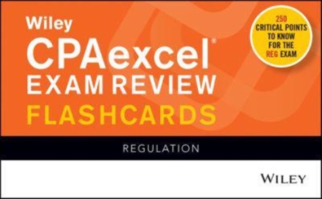 Wiley's CPA Jan 2022 Flashcards: Regulation