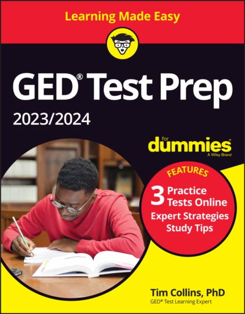 GED Test Prep 2023/2024 For Dummies with Online Pr actice